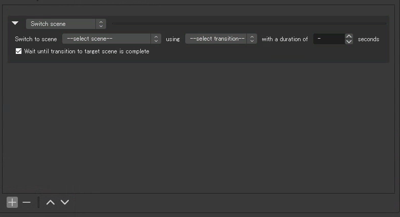 操作部分の設定追加